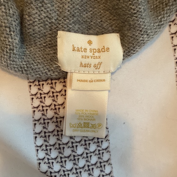 Kate Spade winter hat ♠️ - Picture 2 of 2